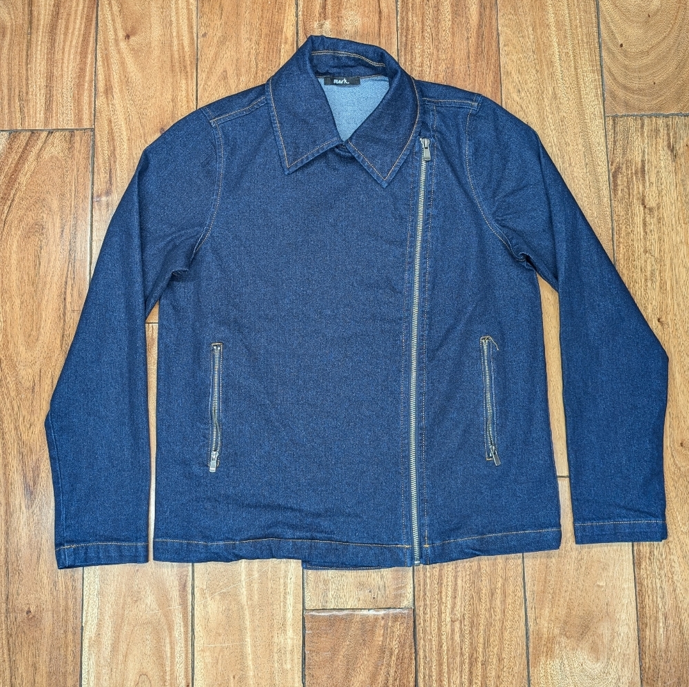 Mark Asymmetrical Denim Jacket (M)